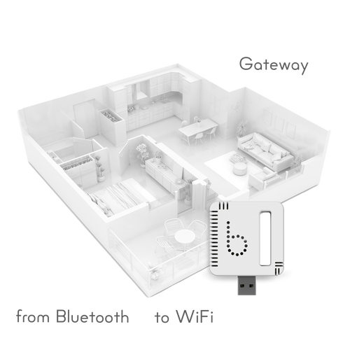 bluSensor® - BSP02GW - Model Wi-Fi Gateway for BLE Sensors