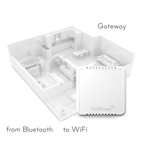 bluSensor® Pro - BSP03TEM - Model Wi-Fi Gateway for BLE Sensors